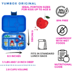 Surf Blue – Yumbox Original – Τερατακια