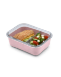 Glass Bento Lunchbox with silicone sleeve – Pink