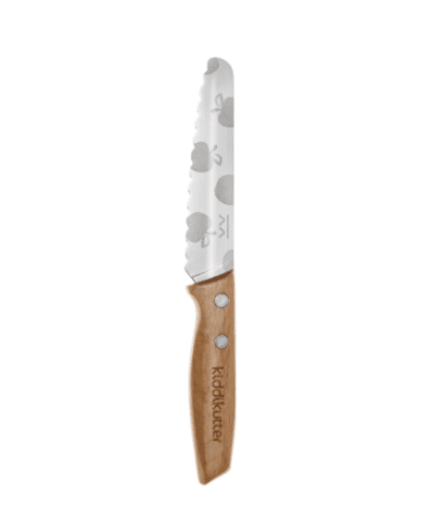 KiddiKutter Kids Knife - Wooden Apples Παιδικό Μαχαίρι - KiddiKutter - ξύλινο που κοβει τροφιμα και οχι χερια Kids kiddikutter knife