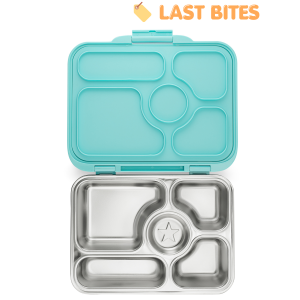 🏷️ Ανοξείδωτο Φαγητοδοχείο Yumbox Presto με 5 χωρίσματα - Tulum Blue