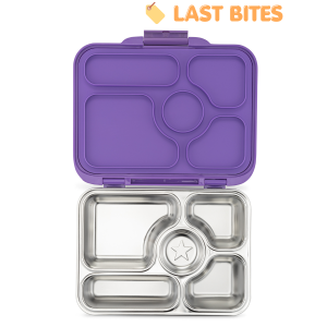 🏷️ Ανοξείδωτο Φαγητοδοχείο Yumbox Presto με 5 χωρίσματα - Remy Lavender