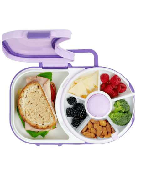 GoBe - 2in1 Lunchbox & Snack Spinner - Grape Purple (2)