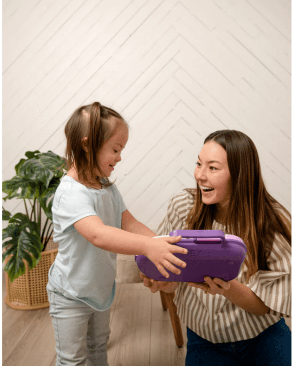 GoBe - 2in1 Lunchbox & Snack Spinner - Grape Purple (2)