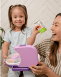 GoBe – 2in1 Lunchbox & Snack Spinner – Grape Purple