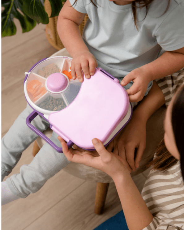 GoBe - 2in1 Lunchbox & Snack Spinner - Grape Purple (2)