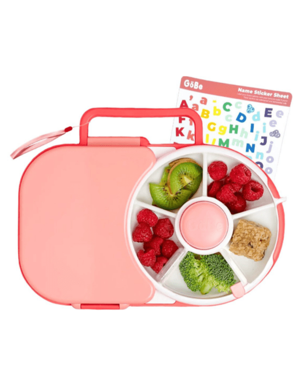 GoBe - 2in1 Lunchbox & Snack Spinner - Watermelon Pink