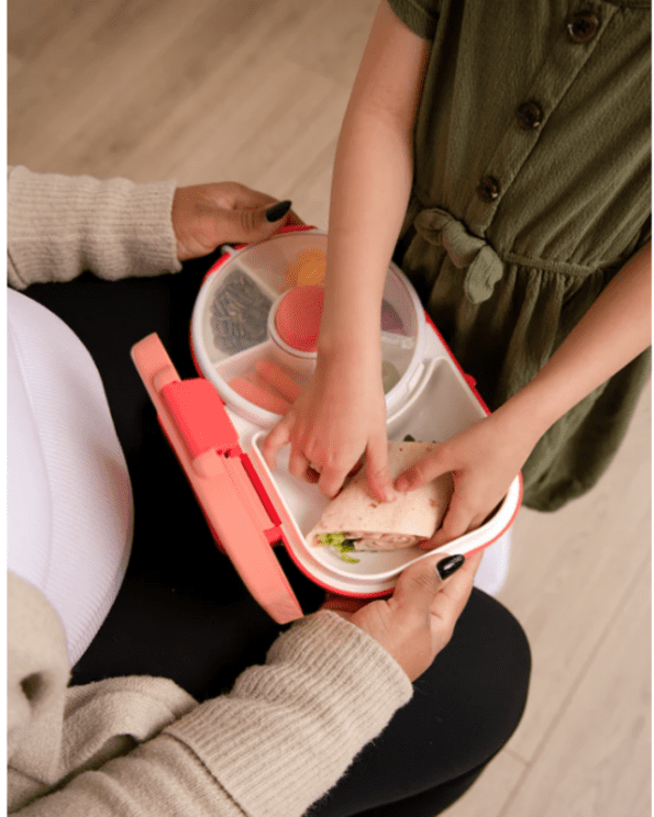 GoBe - 2in1 Lunchbox & Snack Spinner - Watermelon Pink