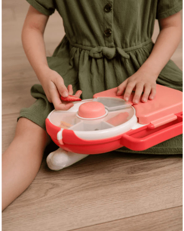 GoBe - 2in1 Lunchbox & Snack Spinner - Watermelon Pink