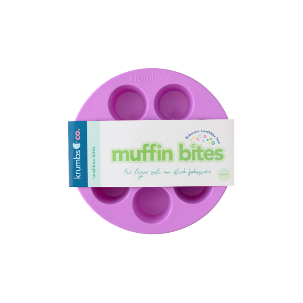 Φόρμα Σιλικόνης Lunchbox Muffin Bites – Στρογγυλή - Flamingo