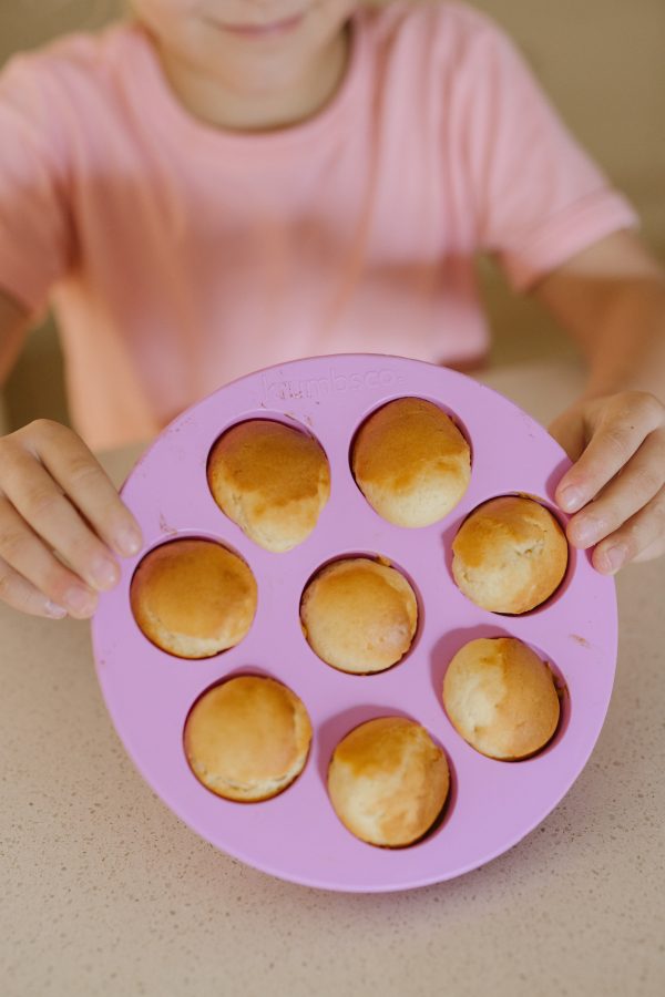 Φόρμα Σιλικόνης Lunchbox Muffin Bites – Στρογγυλή - Flamingo