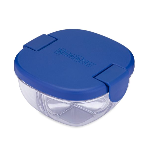 Yumbox Snack Bowl - 3 χωρισματα - Navy Blue