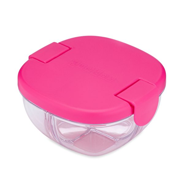 Yumbox Snack Bowl - 3 χωρισματα - Raspberry Pink