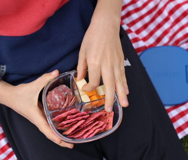 Yumbox Snack Bowl - 3 χωρισματα - hazy purple